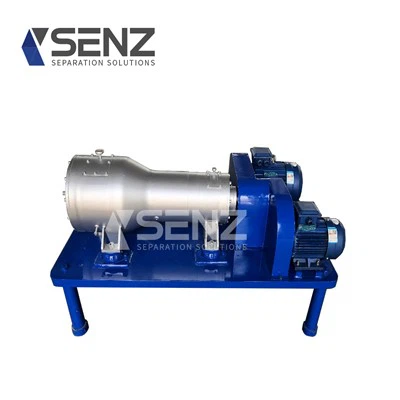 Mini centrífuga decantadora de laboratorio